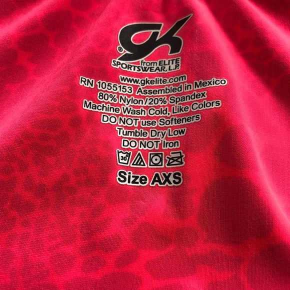 GK Gymnastics / Dance Leotard sz Adult Extra Small - Picture 5 of 8